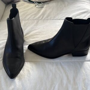 & Other Stories Black Ankle Booties